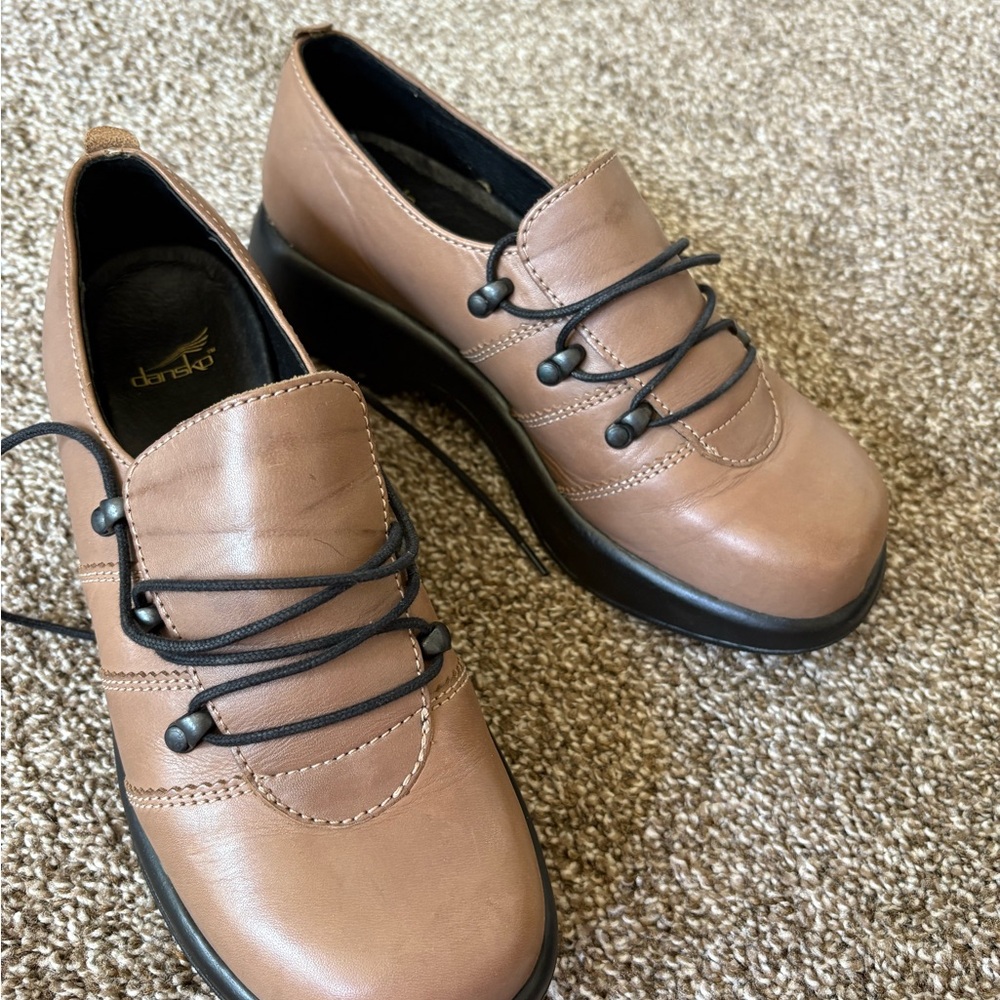 Dansko Women's Brown Leather Loafers